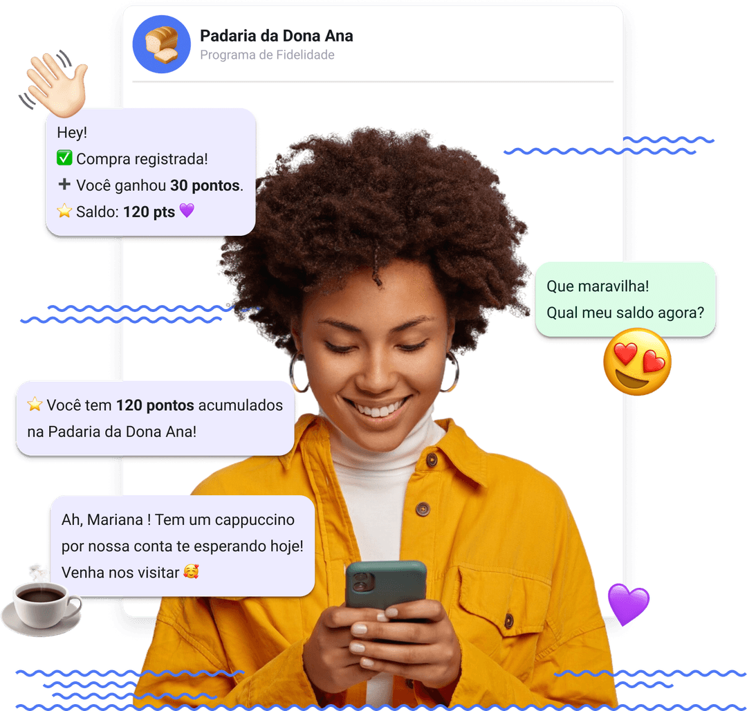 Heyoh — programa de fidelidade via WhatsApp